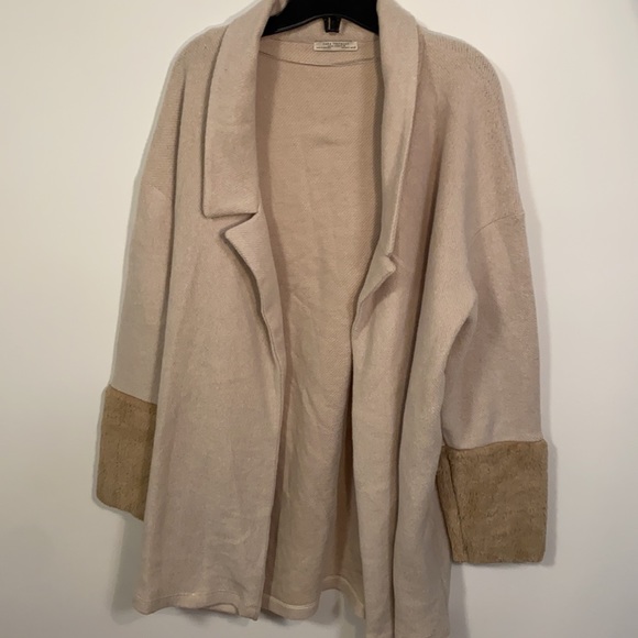 Zara | Soft Camel Cardigan - Picture 5 of 7